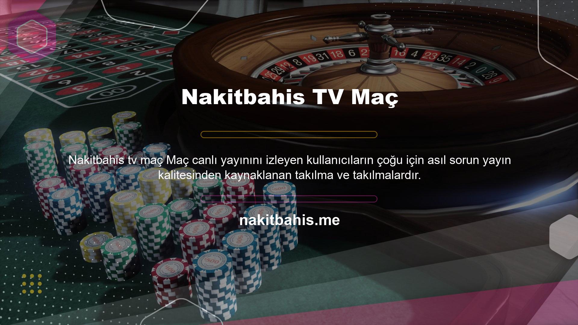 Artık derbi maçlarını Nakitbahis TV Maç URL'si üzerinden kolayca izleyebileceksiniz