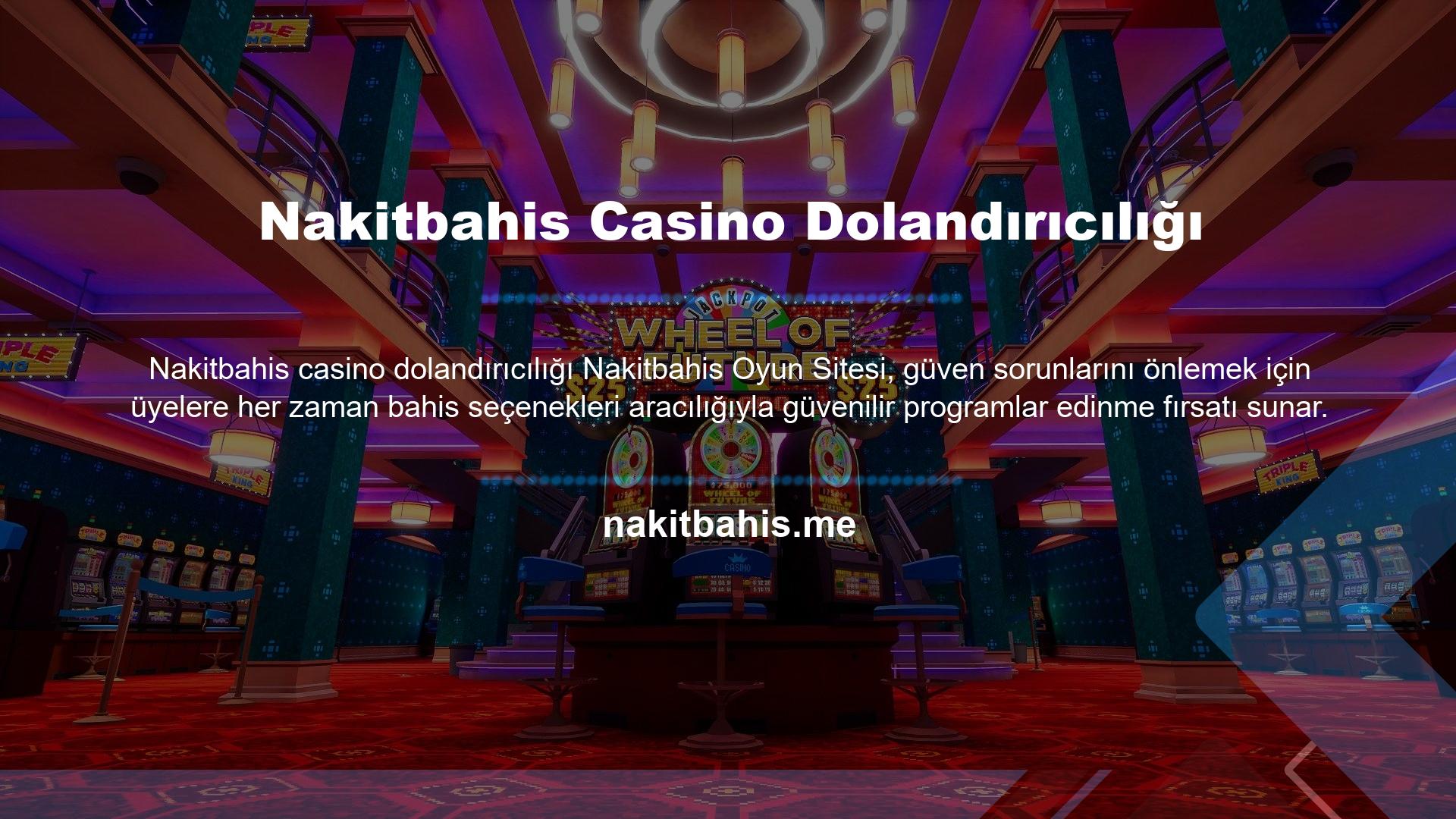 Bu, Nakitbahis Casino'nun bir aldatmaca olup olmadığı sorusunu açıkça yanıtlıyor