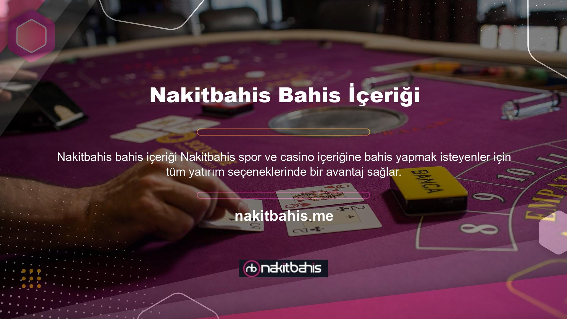 Nakitbahis Avantajları Bahis sitesinin en büyük avantajlarından biri, müşterilerine sunulan bonuslardır