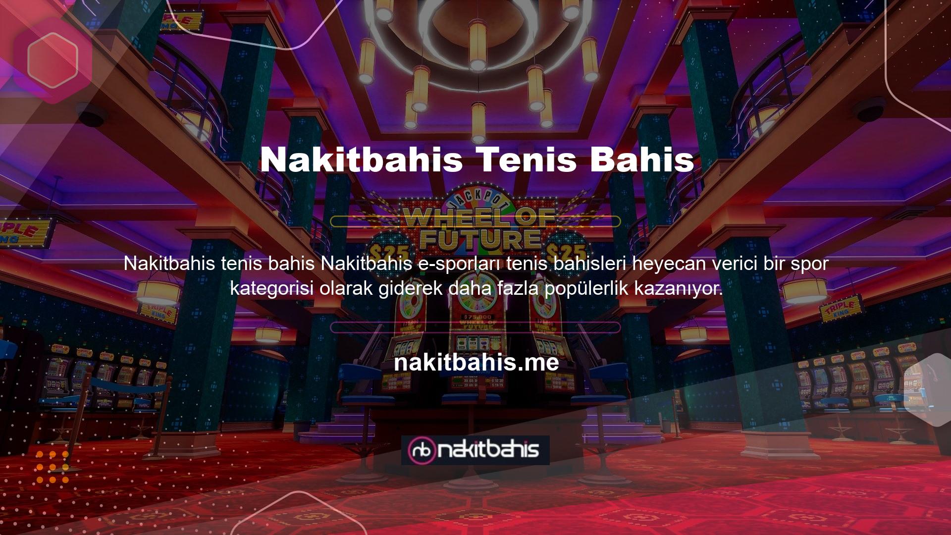 Tenis, sporun farklı şubelerinden oyuncuları birbirlerine karşı yarışan görebileceğiniz e-spor etkinliklerinde bulabileceğiniz popüler bir spordur