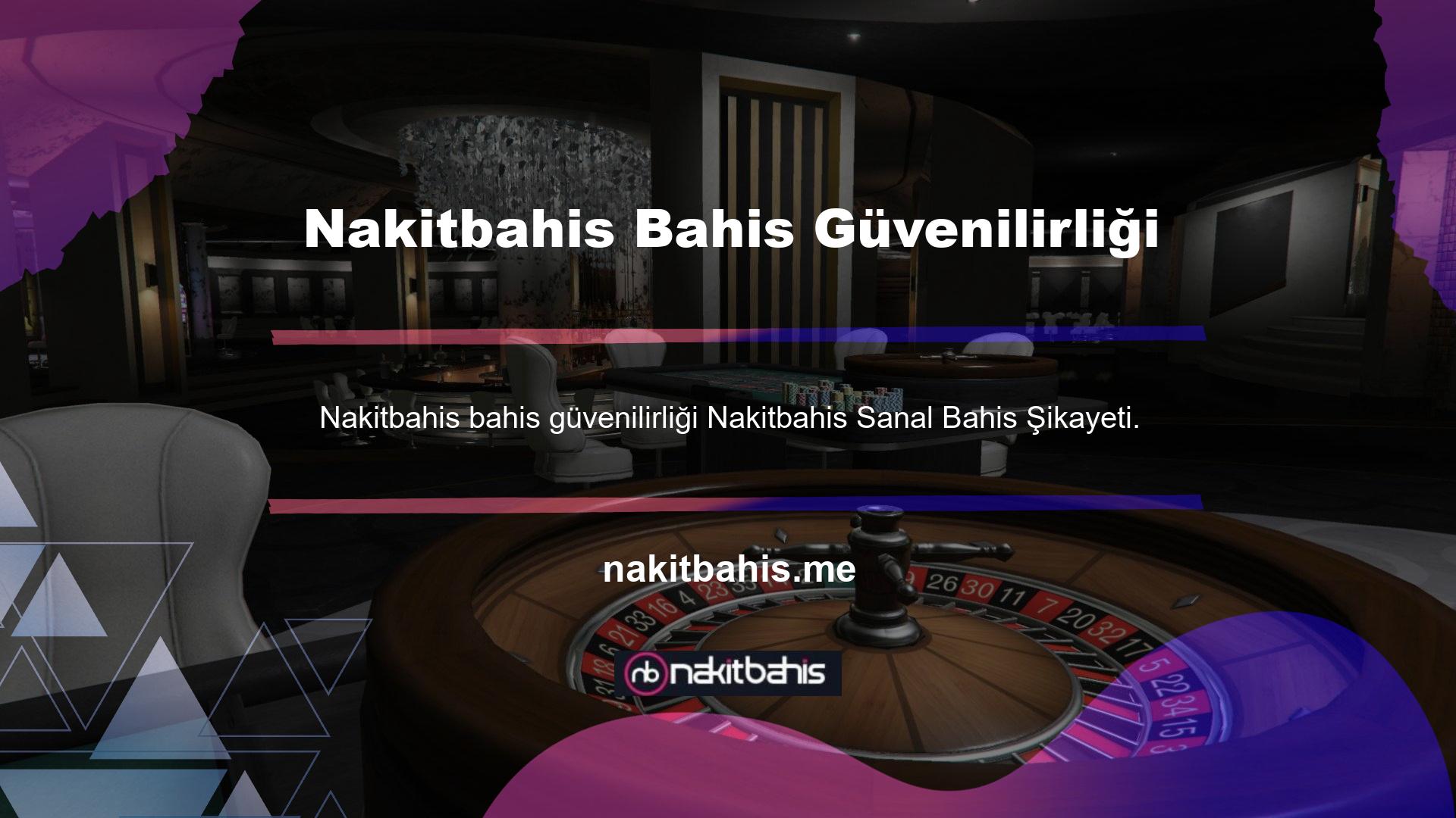 Web sitesinin güvenilirliği ve kullanılan mevduat yöntemiyle ilgili bir sorun yoktur